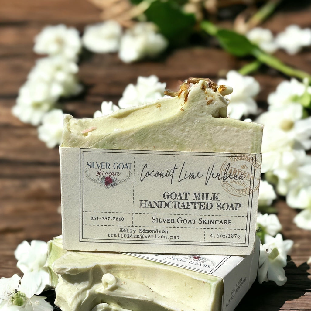 Soap - Goat Milk - Coconut Lime Verbena (OUT OF STOCK)